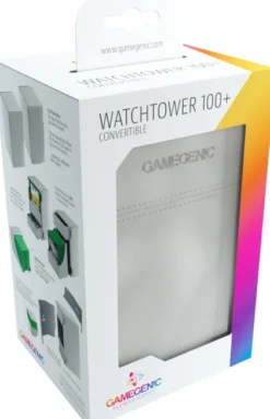 Gamegenic Deckbox Watchtower 100+ Convertible White
