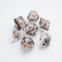 Gamegenic - Embraced Series RPG Dice Set: Shield & Weapons (7 stuks)