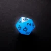 Gamegenic - Glow Series RPG Dice Set: Icy Crumbs (7 stuks)