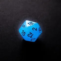 Gamegenic - Glow Series RPG Dice Set: Icy Crumbs (7 stuks)