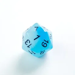 Gamegenic - Glow Series RPG Dice Set: Icy Crumbs (7 stuks)