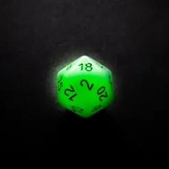 Gamegenic - Glow Series RPG Dice Set: Venom Stones (7 stuks)