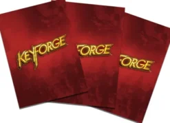 Gamegenic KeyForge Logo Sleeves: Red (40 stuks)