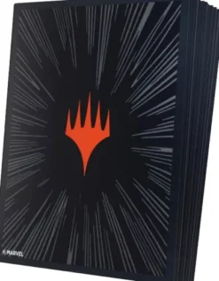 Gamegenic Magic: The Gathering - Premium Art Sleeves: Marvel Super Heroes - Double Sleeving Pack: Comic Burst Black (105 stuks)