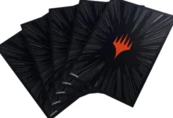 Gamegenic Magic: The Gathering - Premium Art Sleeves: Marvel Super Heroes - Double Sleeving Pack: Comic Burst Black (105 stuks)