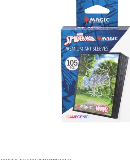 Gamegenic Magic: The Gathering - Prime Art Sleeves: Marvel's Spider-Man - Forest (100 stuks)