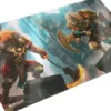 Gamegenic - Magic: The Gathering - Shiny Playmat: Reality Fracture - Ajani, Path of Vengeance / Counterattack Leader