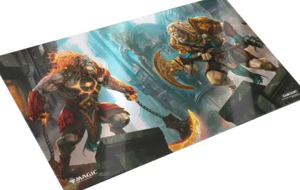 Gamegenic - Magic: The Gathering - Shiny Playmat: Reality Fracture - Ajani, Path of Vengeance / Counterattack Leader
