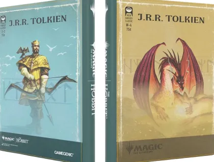 Gamegenic Magic: The Gathering - Zip-Up Album 18-Pocket: The Hobbit - Book Cover: Gleaming Splendor en Bard, King of Dale