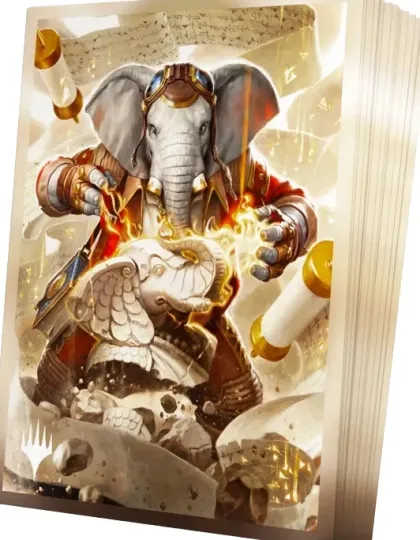 Gamegenic Magic: The Gathering - Secrets of Strixhaven Premium Art Sleeves: Quintorius, History Chaser (105 stuks) (105 stuks)