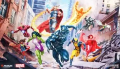 Gamegenic Magic: The Gathering - Shiny Playmat: Marvel Super Heroes - Marvel Super Heroes