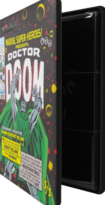 Gamegenic Magic: The Gathering - Zip-Up Album 18-Pocket: Marvel Super Heroes - Doctor Doom