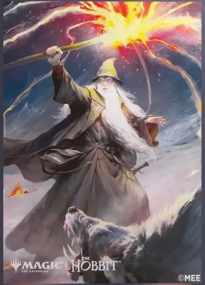 Gamegenic Magic: The Gathering - Premium Art Sleeves: The Hobbit - Gandalf, Shadow's Foe (105 stuks)
