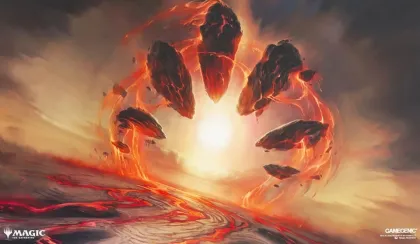 Gamegenic Magic: The Gathering - Prime Playmat: Secrets of Strixhaven - Sundown Pass