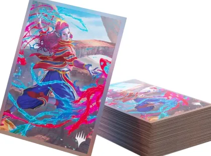 Gamegenic Magic: The Gathering - Secrets of Strixhaven Premium Art Sleeves: Rootha, Mastering the Moment (105 stuks)