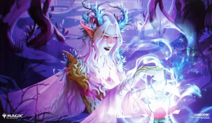 Gamegenic Magic: The Gathering - Shiny Playmat: Lorwyn Eclipsed - Twilight Diviner