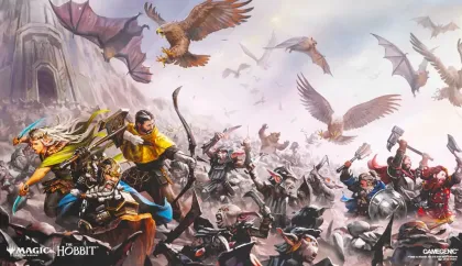 Gamegenic Magic: The Gathering - Prime Playmat: The Hobbit - Battle of the Five Armies