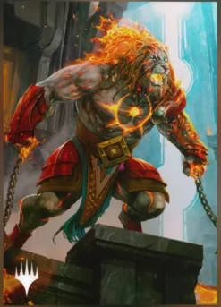Gamegenic - Magic: The Gathering - Premium Art Sleeves: Reality Fracture - Ajani, Path of Vengeance (105 stuks)