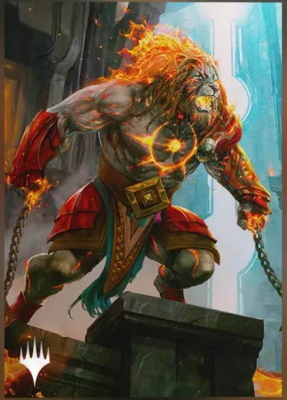 Gamegenic - Magic: The Gathering - Premium Art Sleeves: Reality Fracture - Ajani, Path of Vengeance (105 stuks)