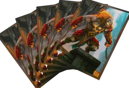 Gamegenic - Magic: The Gathering - Premium Art Sleeves: Reality Fracture - Ajani, Path of Vengeance (105 stuks)