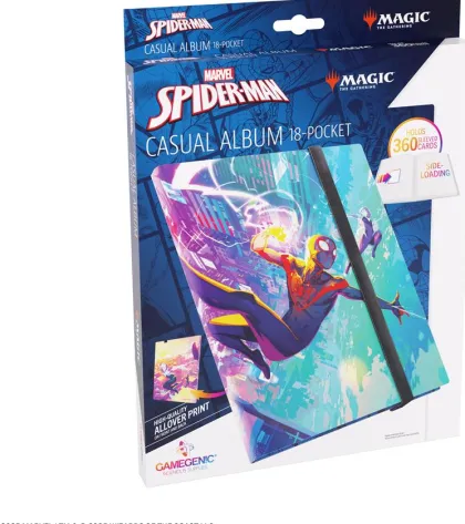 Gamegenic Magic: The Gathering - Casual Album 18-Pocket: Marvel's Spider-Man - Spider-Man/Spider-Gwen