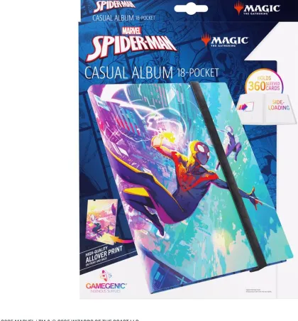 Gamegenic Magic: The Gathering - Casual Album 18-Pocket: Marvel's Spider-Man - Spider-Man/Spider-Gwen