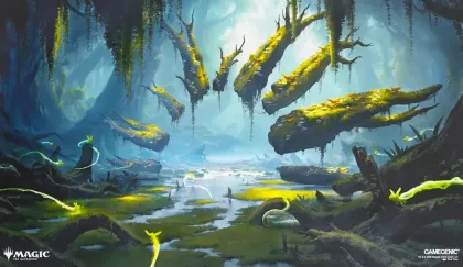 Gamegenic Magic: The Gathering - Prime Playmat: Secrets of Strixhaven - Deathcap Glade