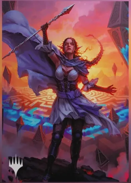 Gamegenic - Magic: The Gathering - Premium Art Sleeves: Reality Fracture - Nissa Leyline Tamer (105 stuks)
