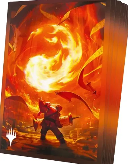 Gamegenic Magic: The Gathering - Secrets of Strixhaven Premium Art Sleeves: Mountain (105 stuks)