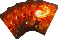 Gamegenic Magic: The Gathering - Secrets of Strixhaven Premium Art Sleeves: Mountain (105 stuks)
