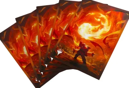 Gamegenic Magic: The Gathering - Secrets of Strixhaven Premium Art Sleeves: Mountain (105 stuks)