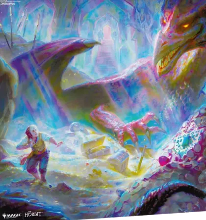 Gamegenic Magic: The Gathering - 2-Player Prime Playmat: The Hobbit - Desolation of Smaug