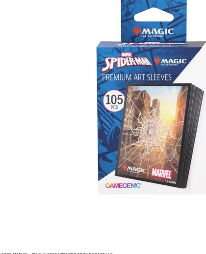 Gamegenic Magic: The Gathering - Prime Art Sleeves: Marvel's Spider-Man - Plains (100 stuks)