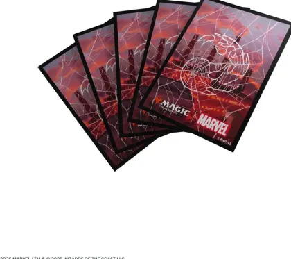 Gamegenic Magic: The Gathering - Prime Art Sleeves: Marvel's Spider-Man - Mountain (100 stuks)