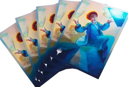 Gamegenic Magic: The Gathering - Secrets of Strixhaven Premium Art Sleeves: Zimone, Infinite Analyst (105 stuks)