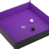 Gamegenic - Magnetic Dice Tray Square: Black/Purple