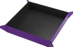 Gamegenic - Magnetic Dice Tray Square: Black/Purple