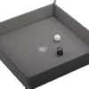 Gamegenic - Magnetic Dice Tray Square: Black/Gray