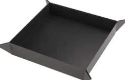 Gamegenic - Magnetic Dice Tray Square: Black/Gray