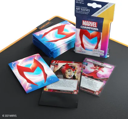 Gamegenic Marvel Champions Art Sleeves - Scarlet Witch (50 stuks)