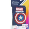 Gamegenic Marvel Champions Art Sleeves - Captain America (50 stuks)