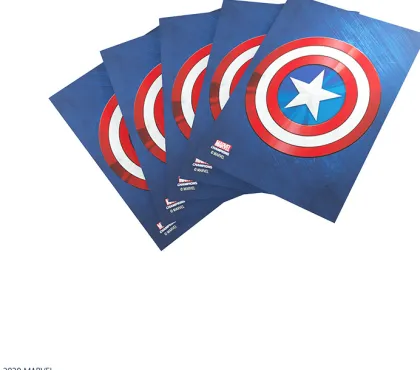 Gamegenic Marvel Champions Art Sleeves - Captain America (50 stuks)