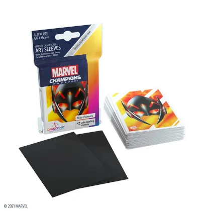 Gamegenic Marvel Champions Art Sleeves - Wasp (50 stuks)