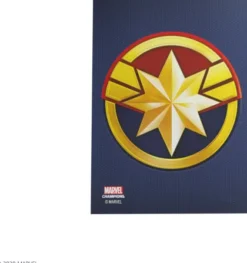 Gamegenic Marvel Champions Art Sleeves - Captain Marvel (50 stuks)
