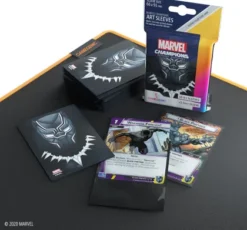 Gamegenic Marvel Champions Art Sleeves - Black Panther (50 stuks)