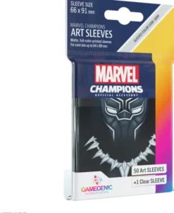 Gamegenic Marvel Champions Art Sleeves - Black Panther (50 stuks)