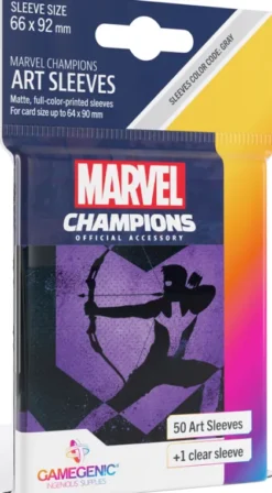 Gamegenic - Marvel Champions Art Sleeves: Hawkeye (50 stuks)