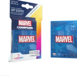 Gamegenic Marvel Champions Art Sleeves - Marvel Blue (50 stuks)