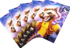 Gamegenic - Marvel Champions Fine Art Sleeves: Rocket Raccoon (50 stuks)