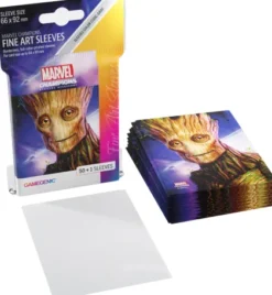 Gamegenic - Marvel Champions Fine Art Sleeves: Groot (50 stuks)